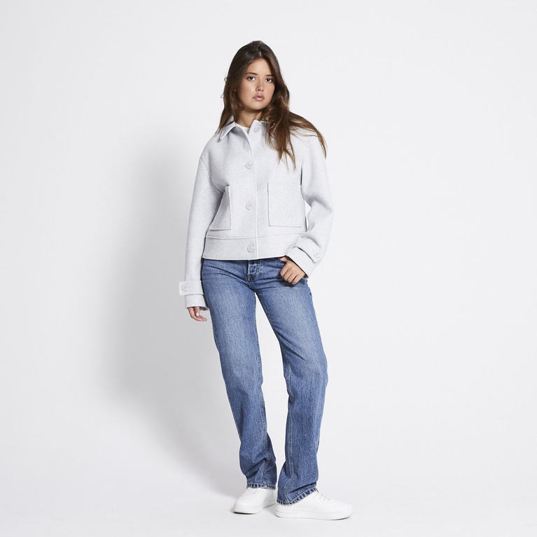 Jacket "Brianna" Light greymelange